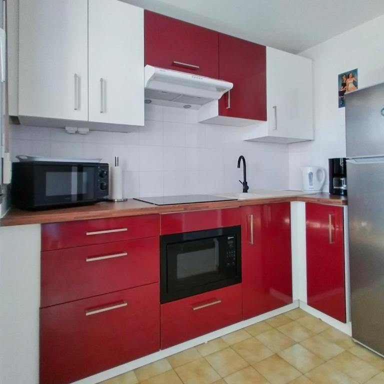Heria Appt 2 pers, Plage, Piscine, Parking - Apartment mit 1 Schlafzimmer - 6