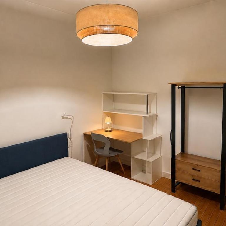 L'écrin Coeur D'Angers - Famille ou Groupe - Three-Bedroom Premium Apartment with Balcony - 6