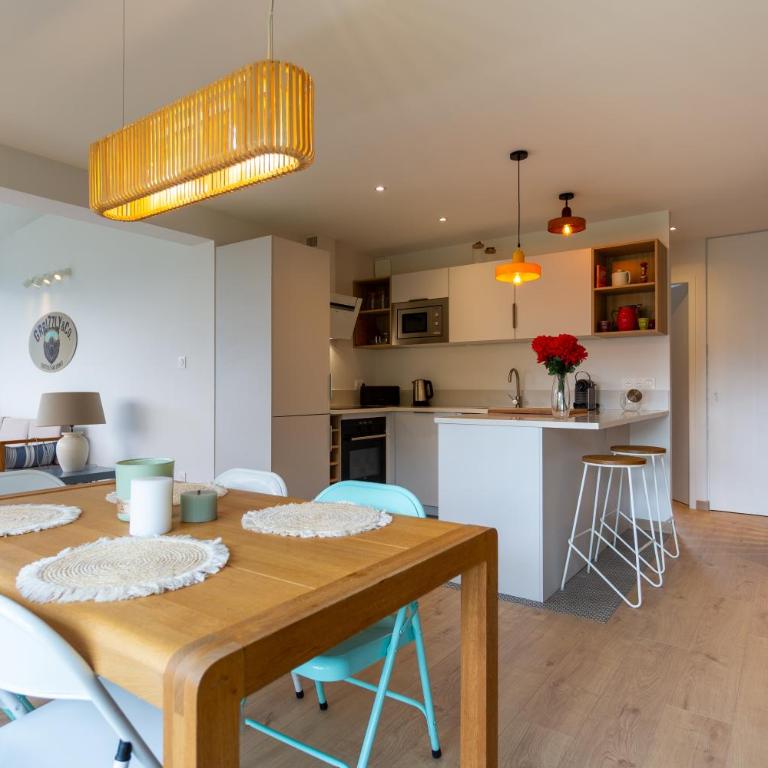 Duplex Vue Lac Bourget- Terrasse-Bord de la plage Lido - Apartment mit 3 Schlafzimmern - 9