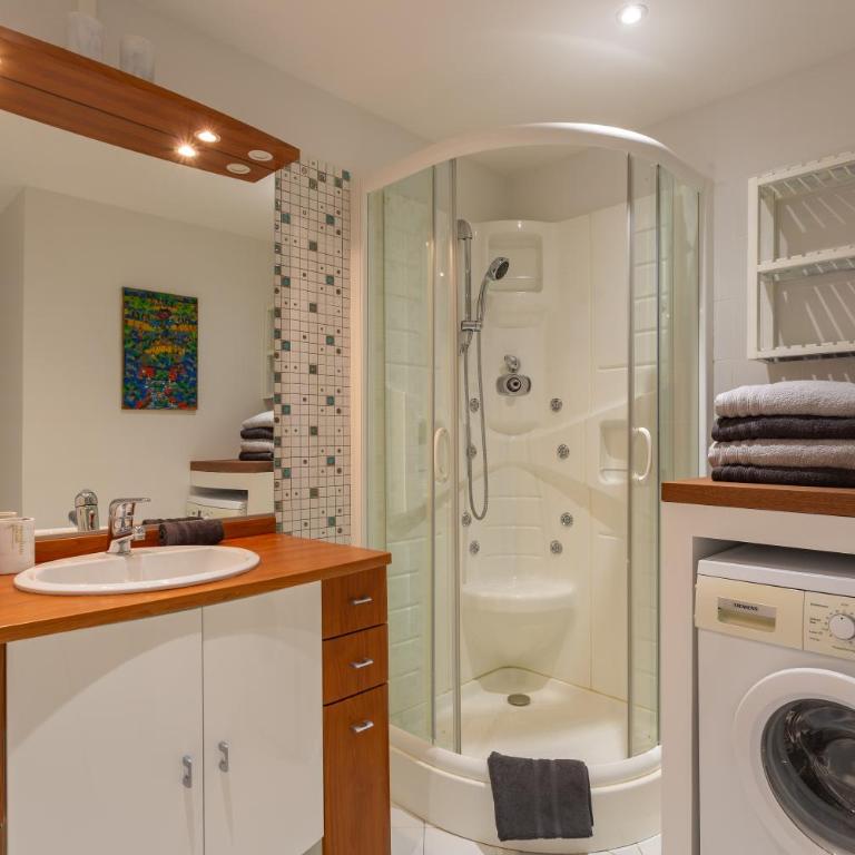 Duplex Vue Lac Bourget- Terrasse-Bord de la plage Lido - Apartment mit 3 Schlafzimmern - 10