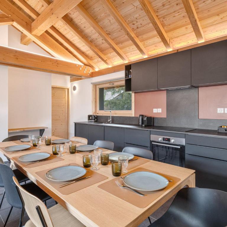 Appartement spacieux à Monêtier-les-Bains avec parking et terrasse - Appartement 4 Chambres - 9