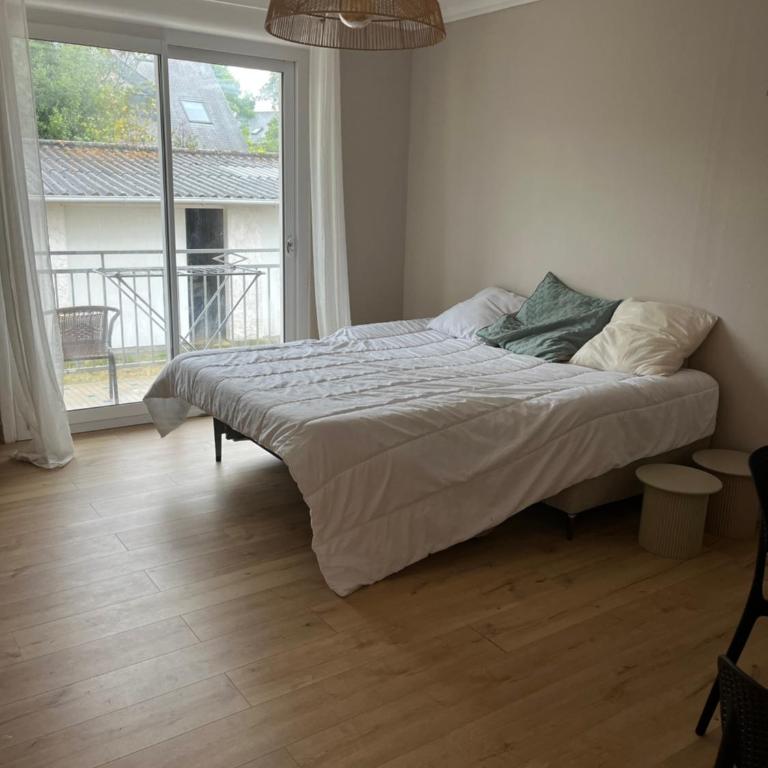 CHAMBRE PRIVEE ESPACE COMMUNS PARTAGES proche sentiers CONLEAU - Chambre Double - 3