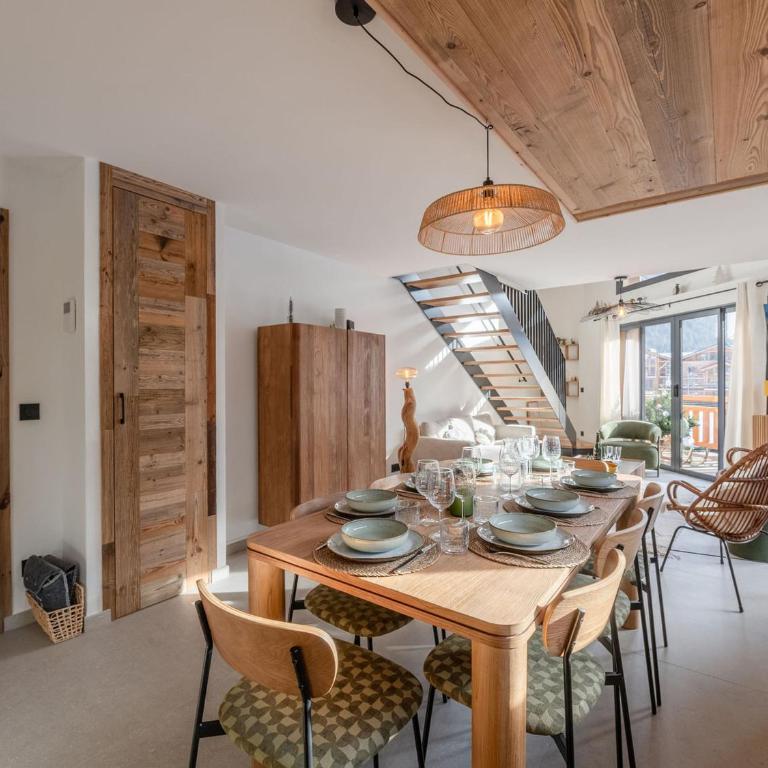Morzine: Appartement moderne 8 pers, ski-in/ski-out, 72m², parking, wifi - FR-1-754-108 - Appartamento - 8