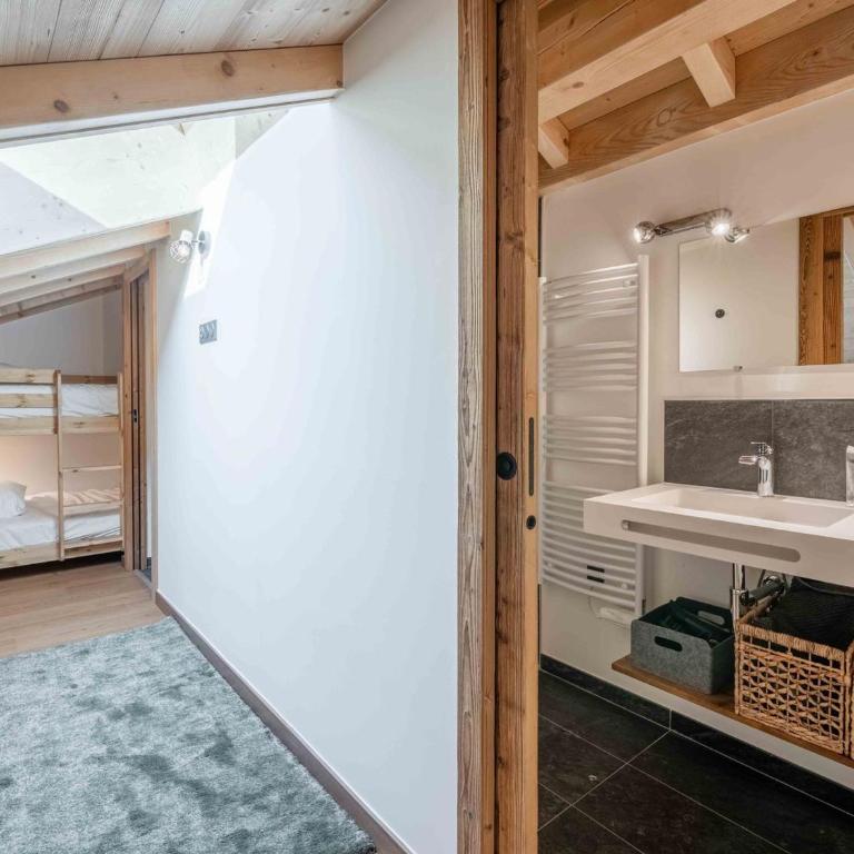 Morzine: Appartement moderne 8 pers, ski-in/ski-out, 72m², parking, wifi - FR-1-754-108 - Apartment - 14