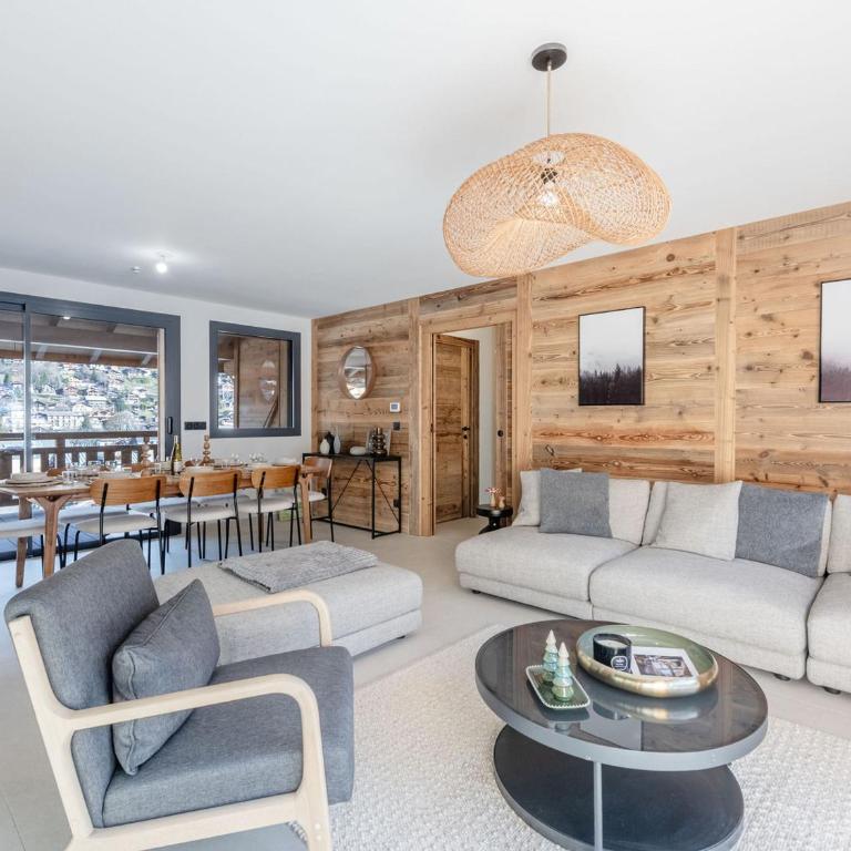 Appartement moderne, 5 chambres, au pied des pistes de Morzine, parking inclus - FR-1-754-109 - Apartment - 5