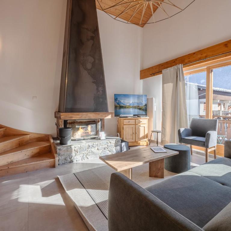 Duplex 3 chambres, cheminée, 7 pers, Morzine - FR-1-754-46 - Apartment - 10