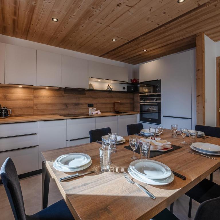 Duplex 3 chambres, cheminée, 7 pers, Morzine - FR-1-754-46 - Apartment - 12