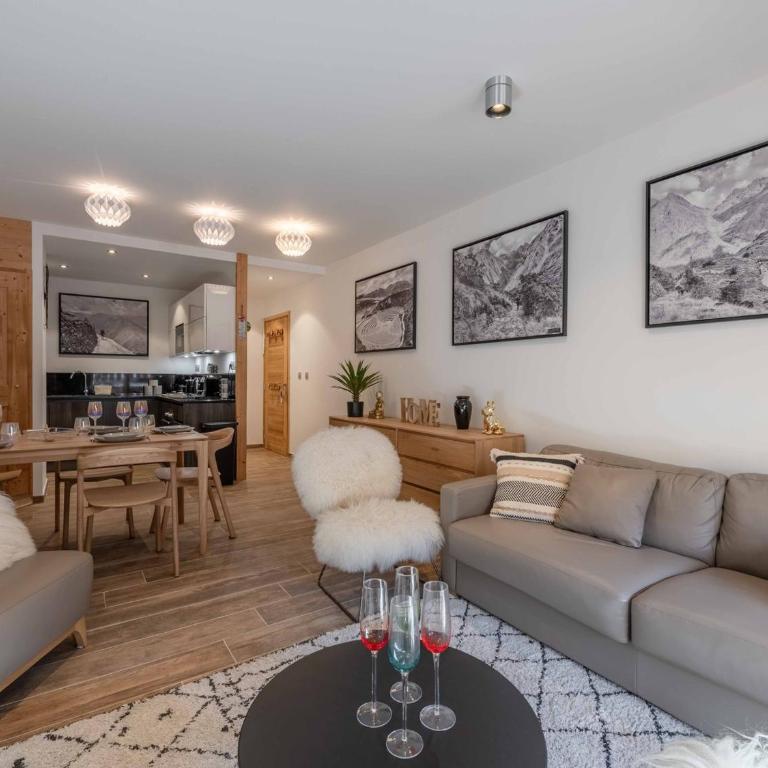 Appartement Moderne 2 Chambres au Centre de Morzine avec Parking et Wifi - FR-1-754-87 - Apartment - 7