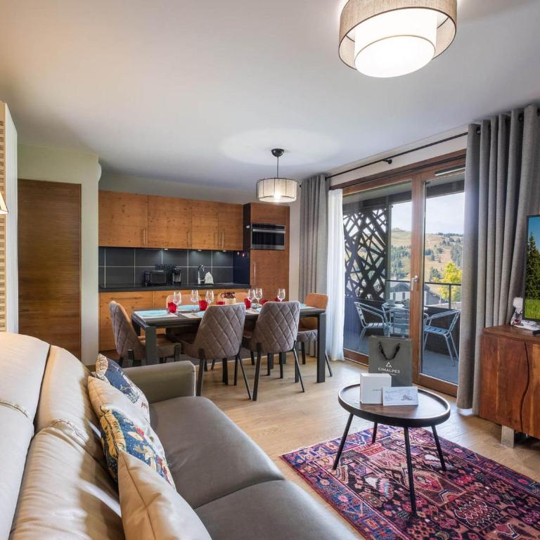 Appartement confortable aux Saisies, proche des pistes, pour 6 personnes avec parking - Appartement 2 Chambres - 8