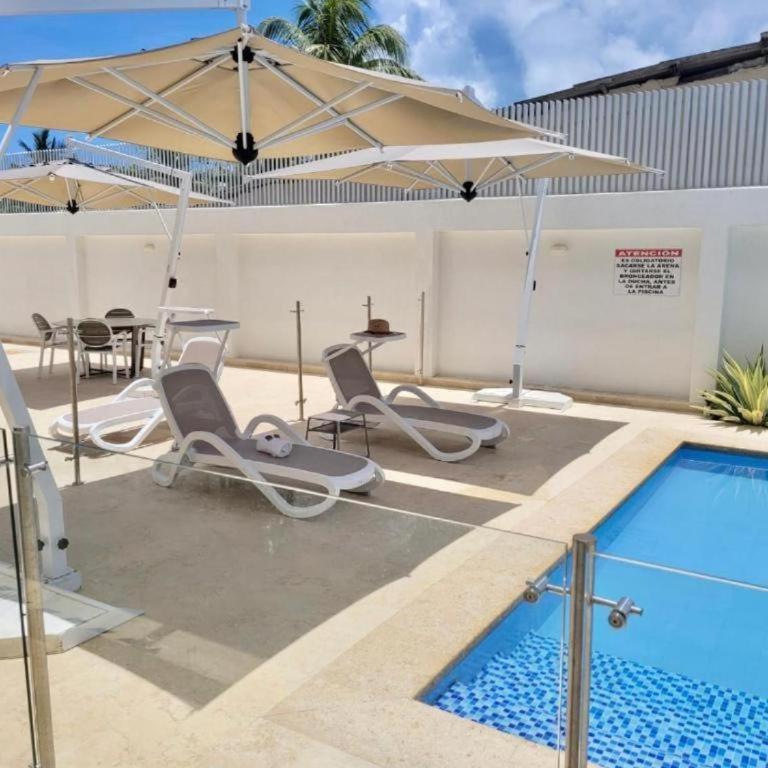 Apartamento en Edificio Sea View con Piscina Frente al mar y cerca a la playa - Apartamento de 1 dormitorio - 6