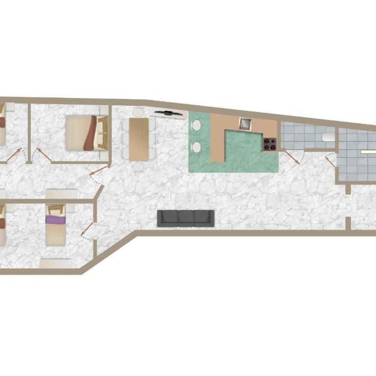 Prime Old Town Location with 3 Bedrooms for 1-7 Guests - Apartamento de 3 dormitorios - 7