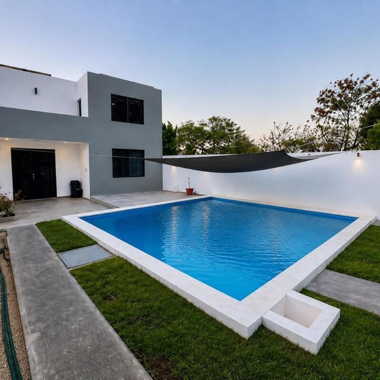 The Pool House Private pool in Merida - Villa mit 1 Schlafzimmer - 13