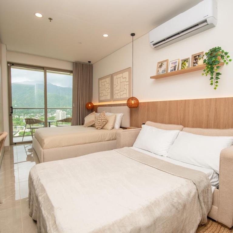 Alma Azul Despierta Entre Montaña y Mar - Apartamento de 1 dormitorio con balcón y vistas a la montaña - 11