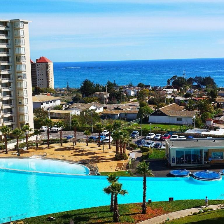 Departamento Vista al Mar en Algarrobo, Condominio Laguna Vista - Apartamento Deluxe de 2 dormitorios con vistas al mar - 20