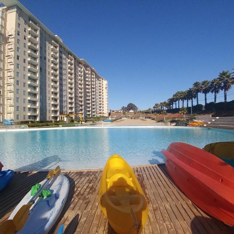 Departamento Vista al Mar en Algarrobo, Condominio Laguna Vista - Apartamento Deluxe de 2 dormitorios con vistas al mar - 55