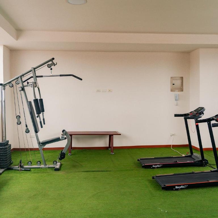 Suite moderna con vista, gym y garaje en Quito - One-Bedroom Apartment - 16