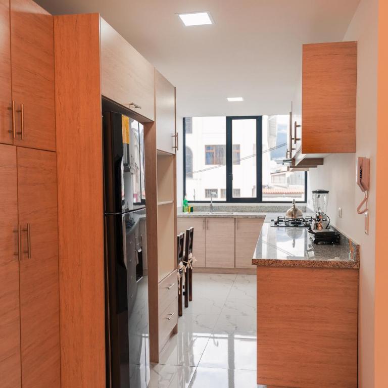Suite moderna con vista, gym y garaje en Quito - One-Bedroom Apartment - 6