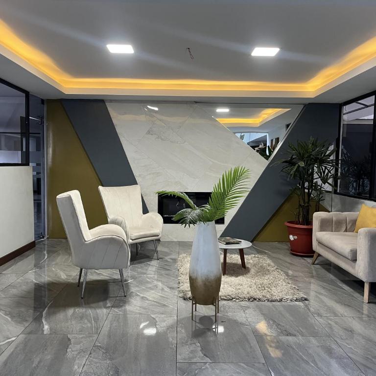 Suite moderna con vista, gym y garaje en Quito - One-Bedroom Apartment - 22