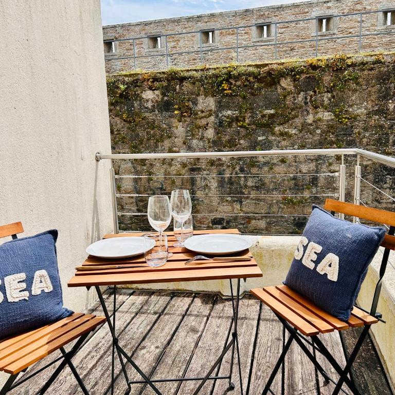 Le Cocon de Renée, Maison atypique en ville close de Concarneau - Haus mit 1 Schlafzimmer - 4