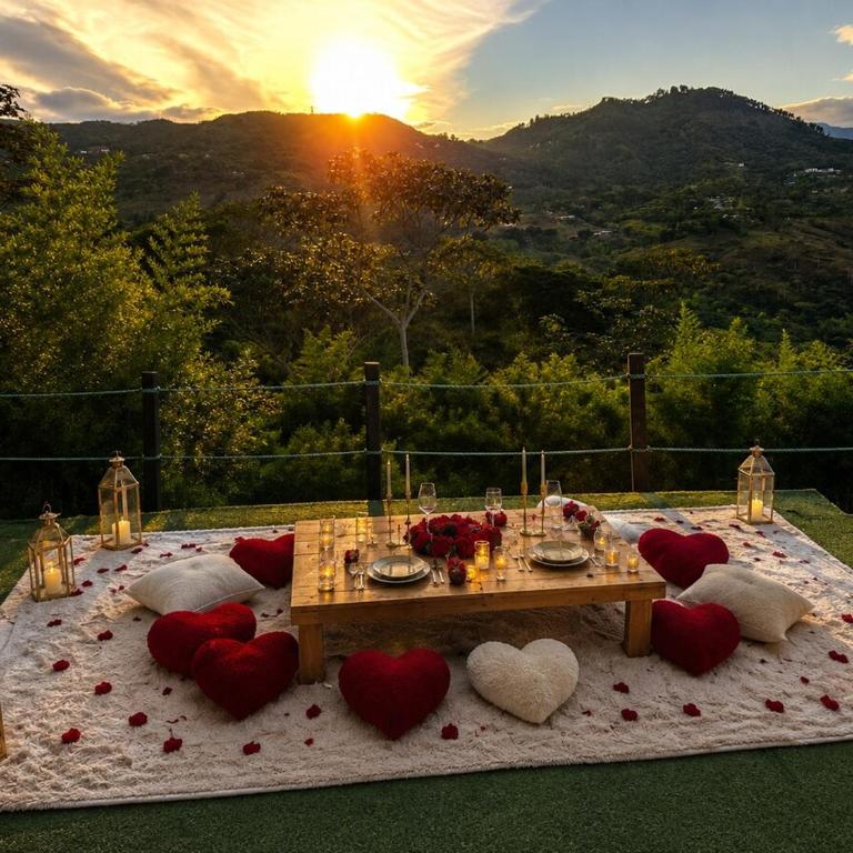 Glamping privado con piscina y vista a la montaña - Habitación Doble con vistas a la montaña - 11