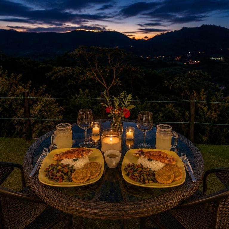 Glamping privado con piscina y vista a la montaña - Habitación Doble con vistas a la montaña - 10