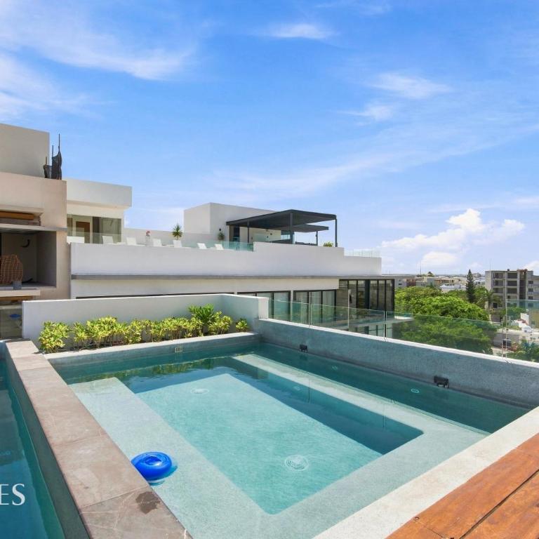 Luminoso Loft a pasos de Playa Mamitas - Apartment mit 1 Schlafzimmer - 20