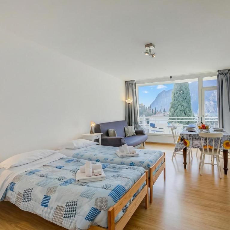 Il Piccolo Nido - Lake View Studio with Balcony - Happy Rentals - Monolocale con Terrazza - 4