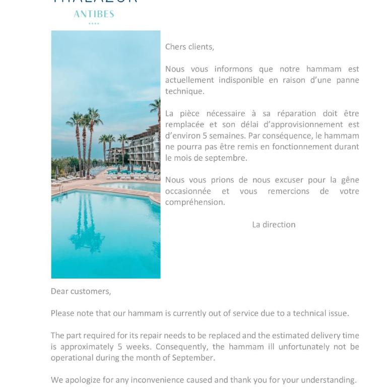 Thalazur Antibes - Résidence & Spa - Appartement 1 Chambre - 1