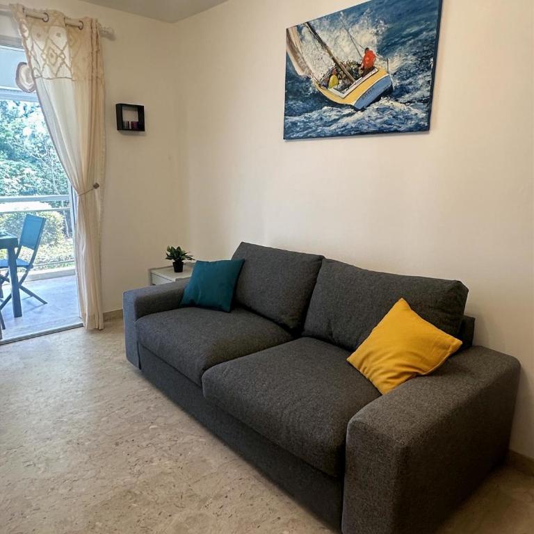 T2 cosy - terrasse vue pinède - clim - parking privé - Appartement 1 Chambre - 2