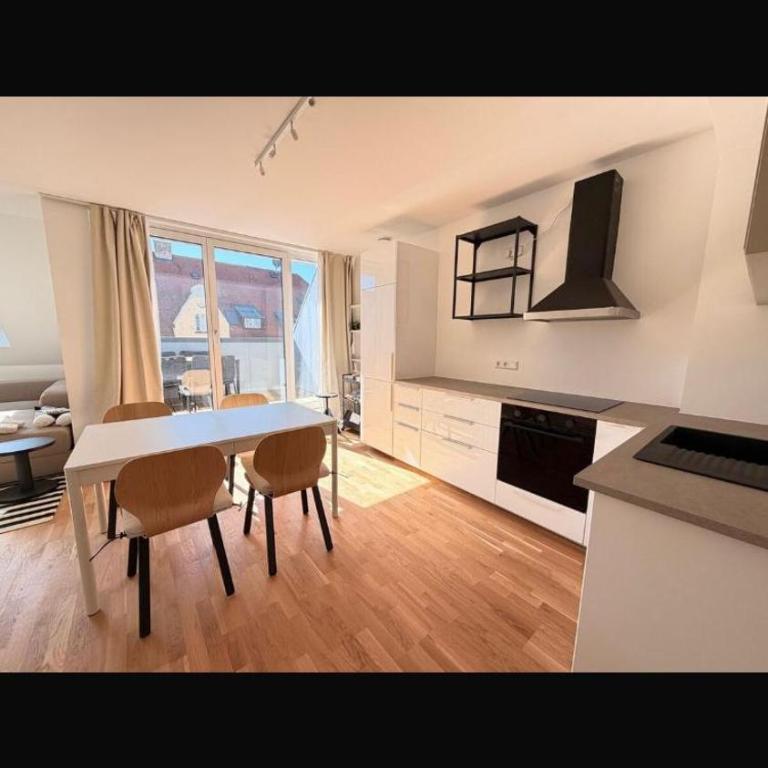 Sonnige möblierte 3-Zimmer-Dachgeschosswohnung in München - Appartement 3 Chambres - 1