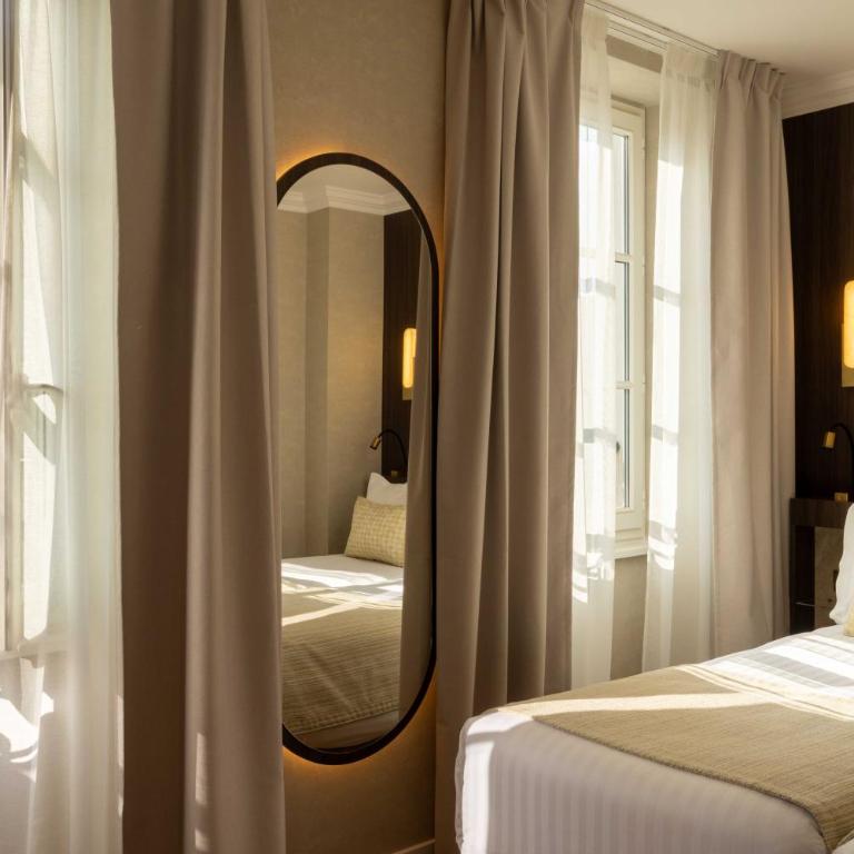 Best Western Au Trocadéro - Chambre Lits Jumeaux Confort avec Vue - 7