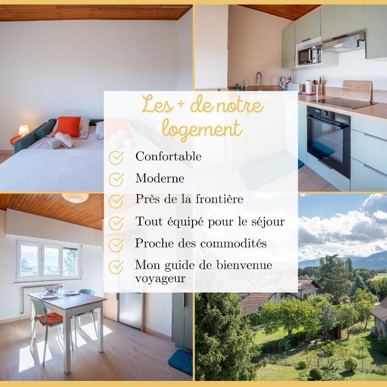 Chez Sophie I Studio I Veigy Foncenex - Appartement 1 Chambre - 2