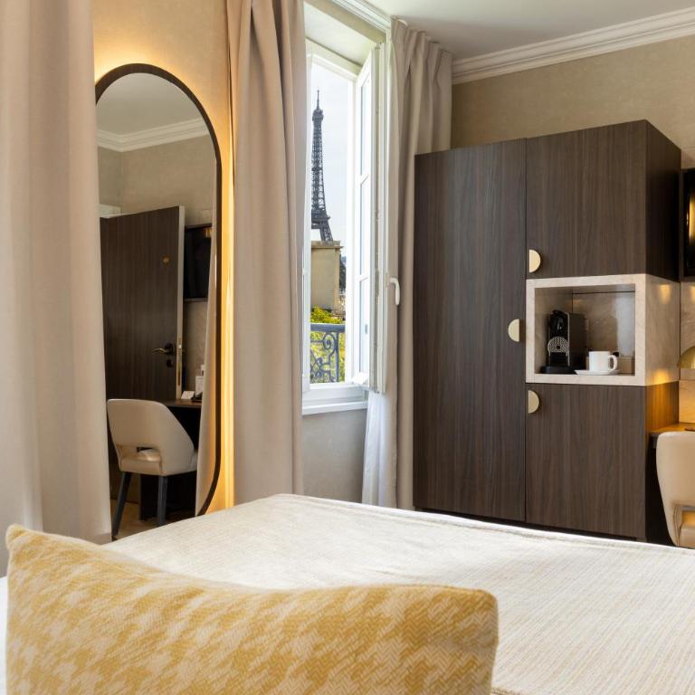 Best Western Au Trocadéro - Chambre Double Confort Avec Vue - 2