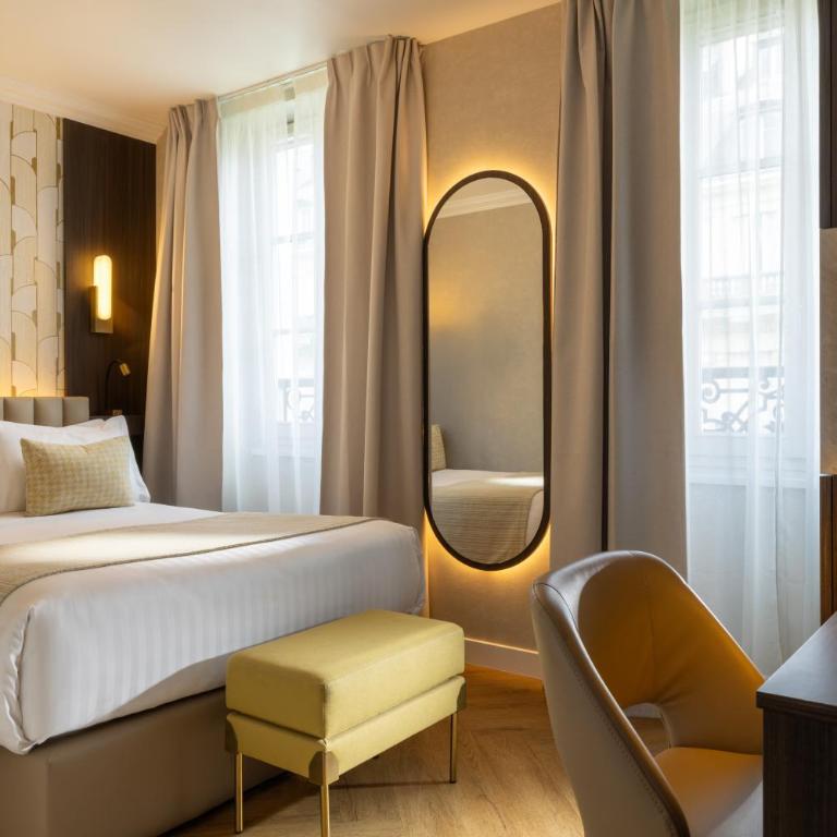 Best Western Au Trocadéro - Chambre Double Confort Avec Vue - 7