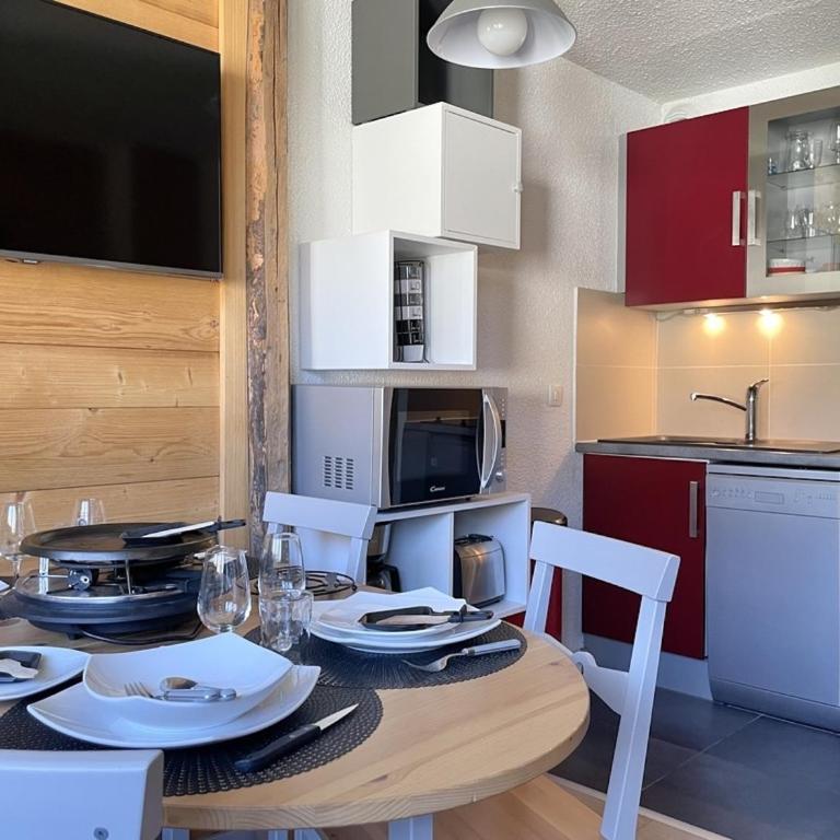 BO421 Studio confortable skis au pieds 3 Vallees - Studio with Mountain View - 2