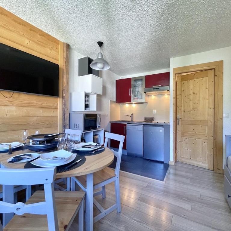 BO421 Studio confortable skis au pieds 3 Vallees - Studio with Mountain View - 9