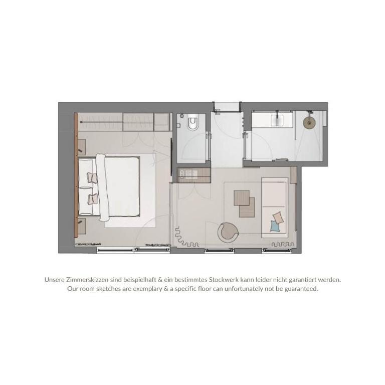 Alpvita Piz Tasna - Suite mit Balkon - 13