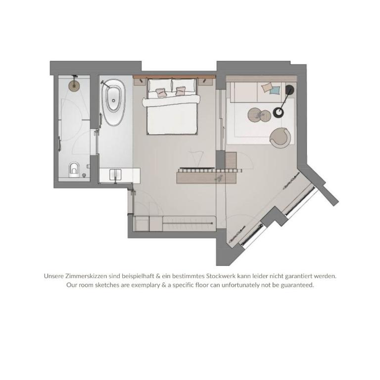 Alpvita Piz Tasna - Suite mit Balkon - 9