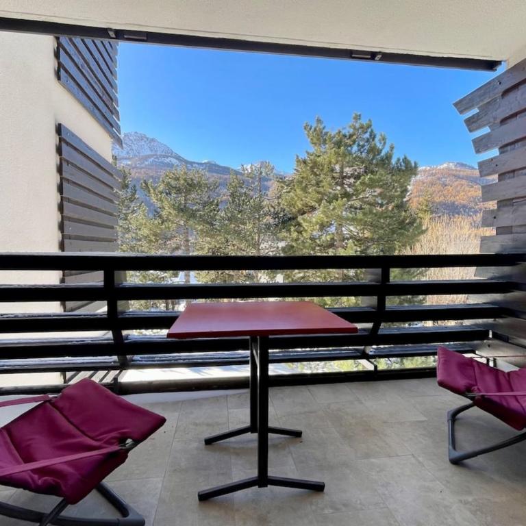 Cosy T2 with sunny terrace in Saint-Chaffrey - Appartement - 9