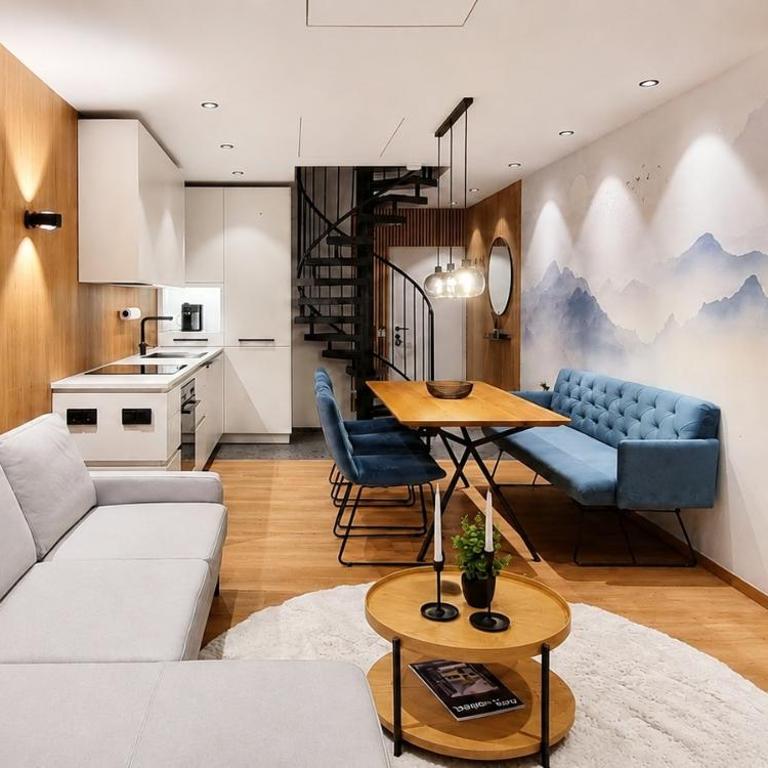 Urlaub in Tauplitz Design Apartment Grimmingblick Hinke - Apartment mit 2 Schlafzimmern - 11