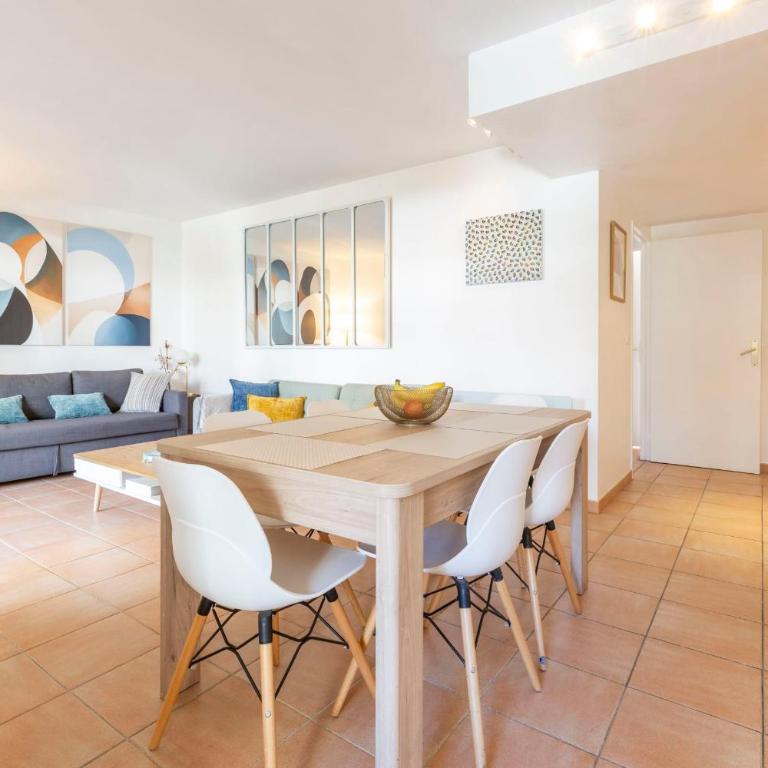 Palm Beach 3 BDR apartment with terrasse & parking close beaches - Apartamento - 5