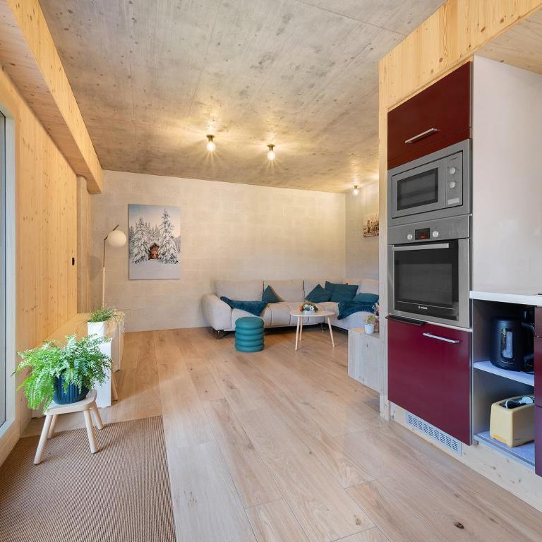 C’Emile - Châtel - Two-Bedroom Deluxe Apartment with Garden View - 5