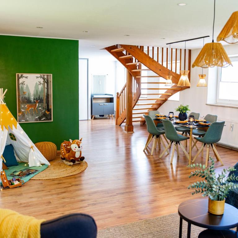 Bergauszeit EntdeckerAlp Ferienhaus im Allgäu mit Garten, Bach & Spielplatz - Apartment mit 2 Schlafzimmern - 2