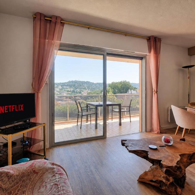 Charmant avec terrasse à 10 min de Cannes - Appartement - 17