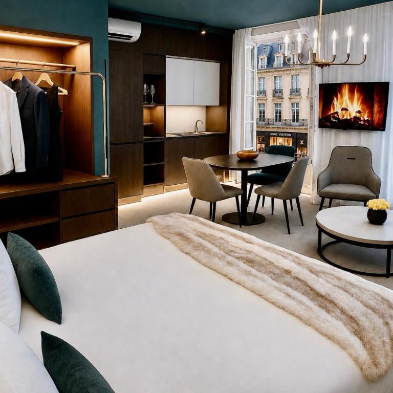 Life VOYAGE & Spa by Life Renaissance - Place KLEBER - Suite Deluxe - Sauna et Baignoire d'Hydromassage Privés - 2
