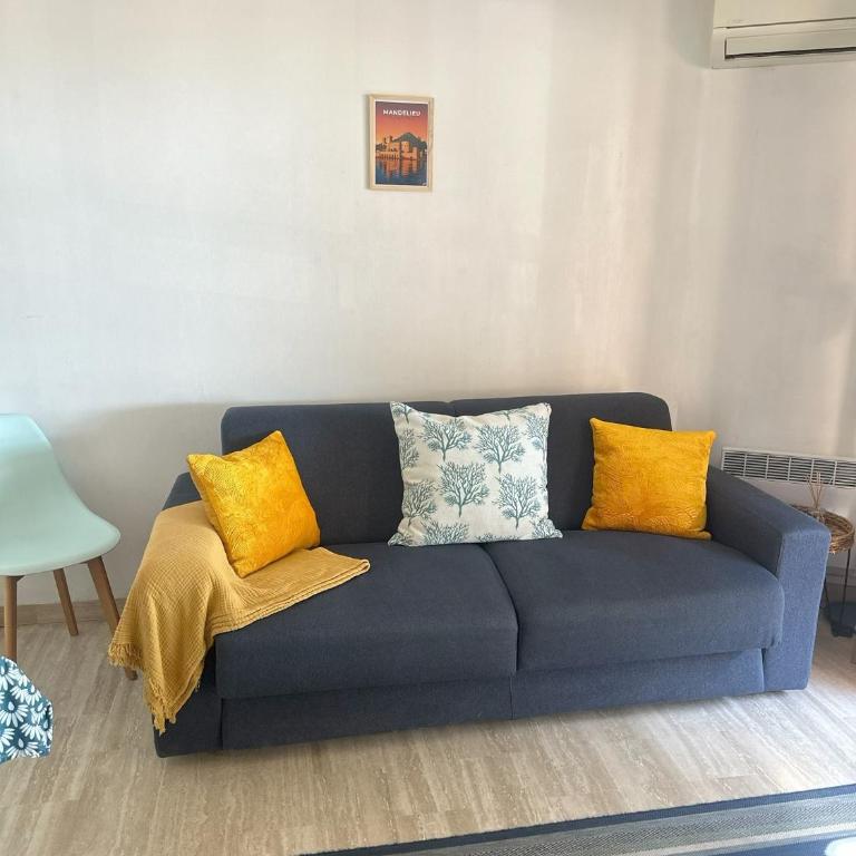 Perle rare 2 pièces au pied de la plage et piscine résidence - Apartment mit 1 Schlafzimmer - 4