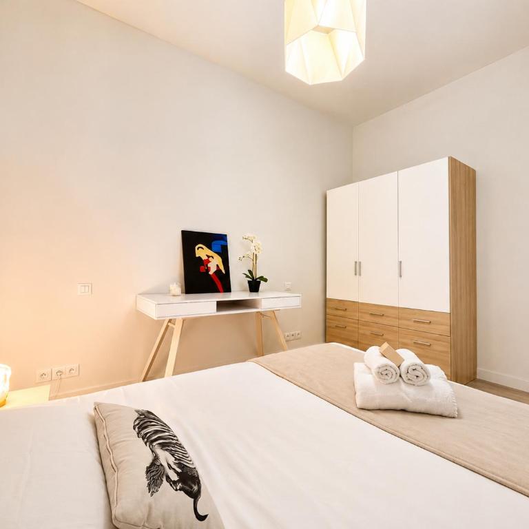 Spacious & Stylish 3 bedroom Near Monaco - Chambre Simple - 17