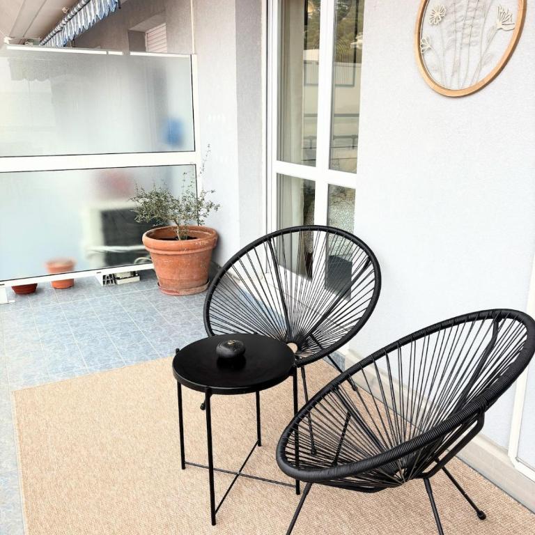 La Terrasse du Cap - Near Monaco - Parking - AC - Apartment mit 1 Schlafzimmer, Meerblick und Terrasse - 20