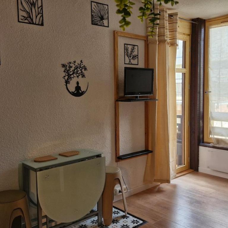 Studio Bonascre pied de piste, idéal famille - Studio avec Balcon - 4