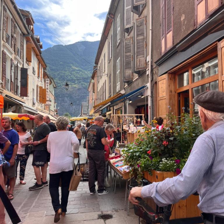 Maison Viennois, Fabulous Bike Friendly Town House, Bourg d'Oisans centre - Maison de Vacances 4 Chambres - 59